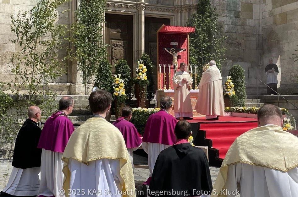 Abschlussgottesdienst nach der Prozession
