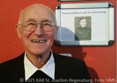 Prälat Josef Grabmeier am 90sten Geburtstag