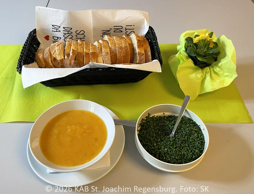 Fastensuppe: guten Appetit!